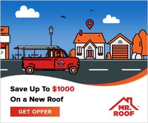 $1,000 off a new roof