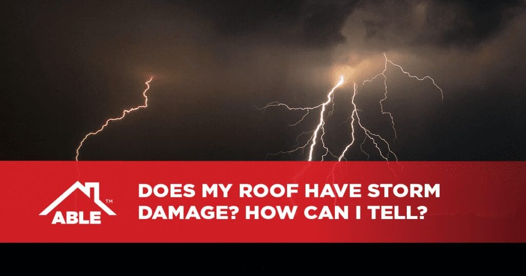 Able Storm Damage