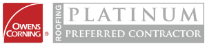 Owens Corning Platinum Preferred Contractor